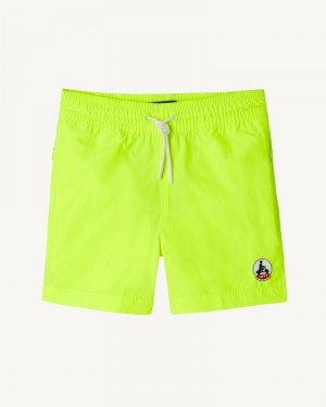 Swim Shorts παιδικα JOTT Cassis Neon Yellow σκουρο μπλε | BVA-5345